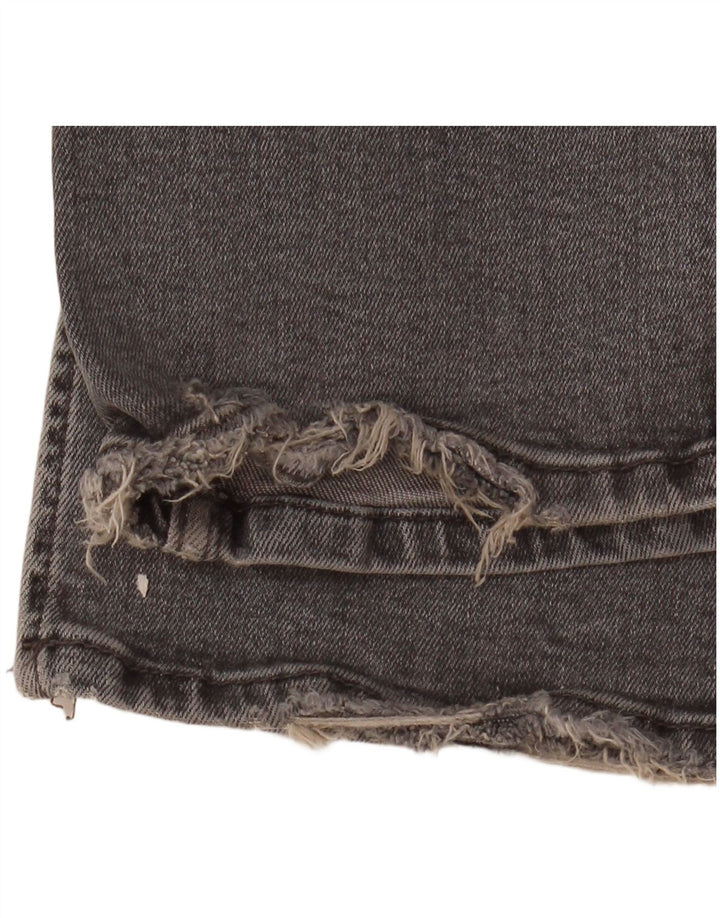 Jeans slim da donna Zara EU 38 Small W28 L33 Grigio