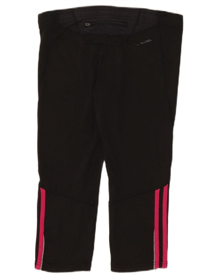 Leggings Adidas Clima 365 Capri da donna UK 14 poliestere nero medio