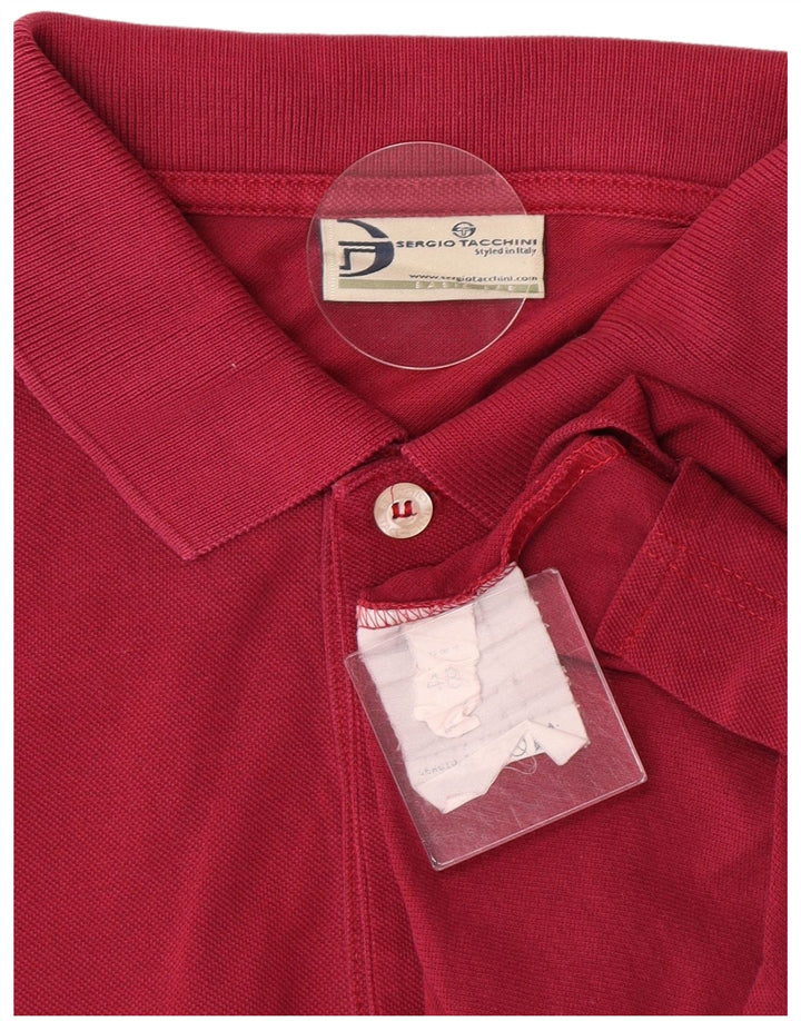 Polo da uomo Sergio Tacchini IT 48 Medium Maroon