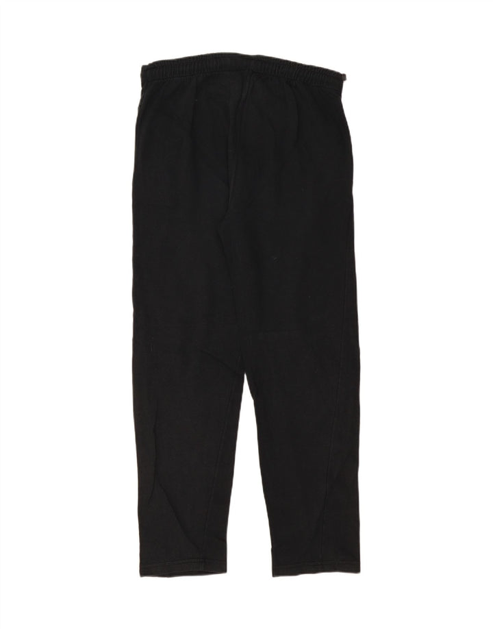 CHAMPION Mens Tracksuit Trousers XS Black Cotton