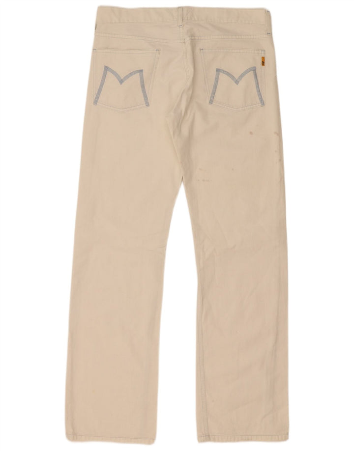 Jeans dritti da uomo Meltin' Pot W32 L33 bianchi