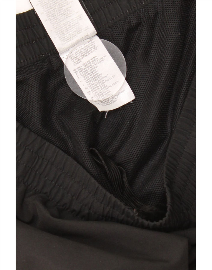 Pantaloncini sportivi da uomo Adidas grandi in poliestere nero