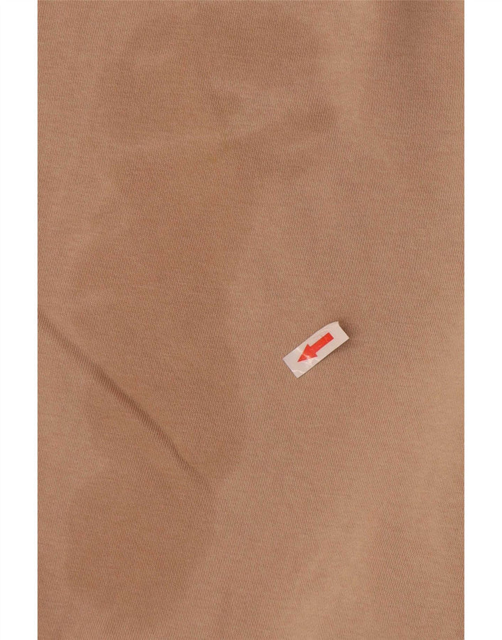 Felpa oversize corta Adidas da donna, maglione, UK 10, piccola, beige