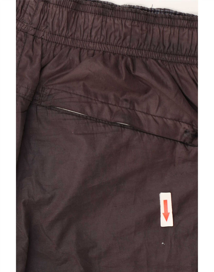Pantaloncini da bagno grafici da uomo Calvin Klein piccoli in poliestere marrone