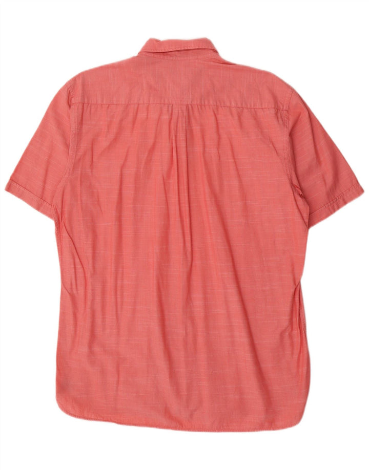 Camicia a maniche corte da uomo Bugatti taglia 41/42 grande rosa