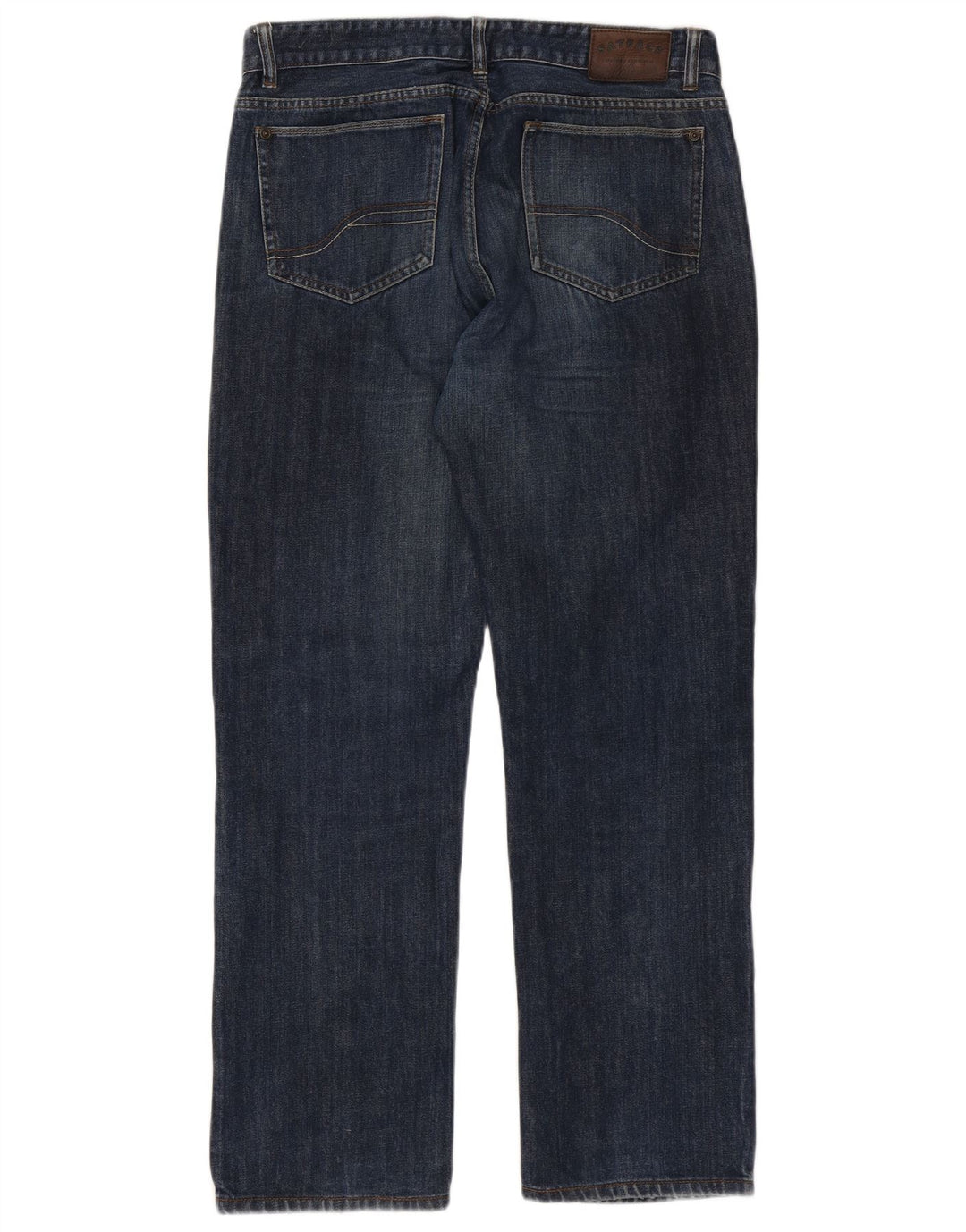 Jeans dritti da uomo Fat Face W34 L30 cotone blu