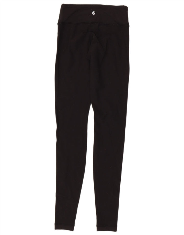 Leggings da donna Lululemon US 2 XS sintetici neri