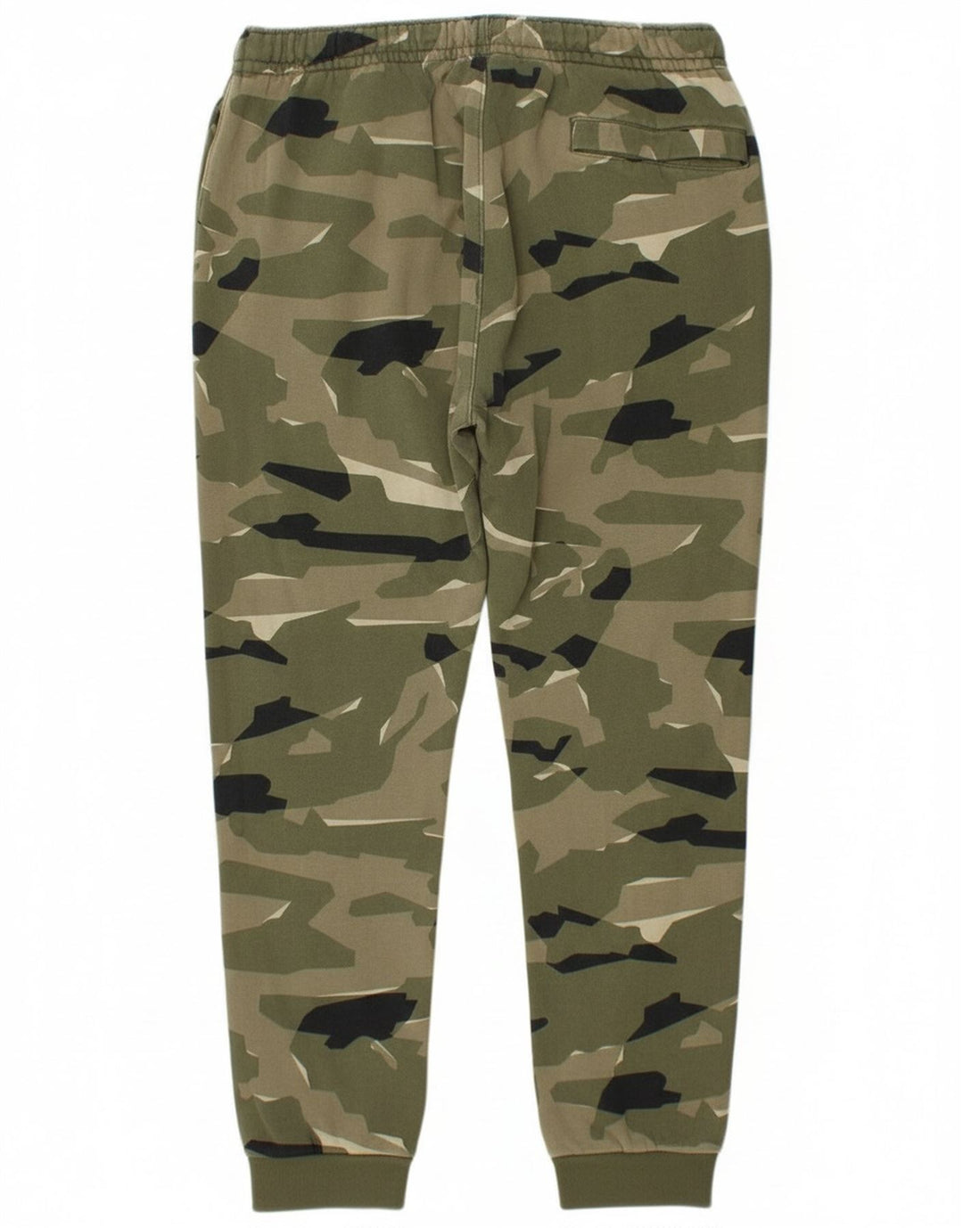 Pantaloni da tuta da uomo Nike Joggers grandi in cotone mimetico verde