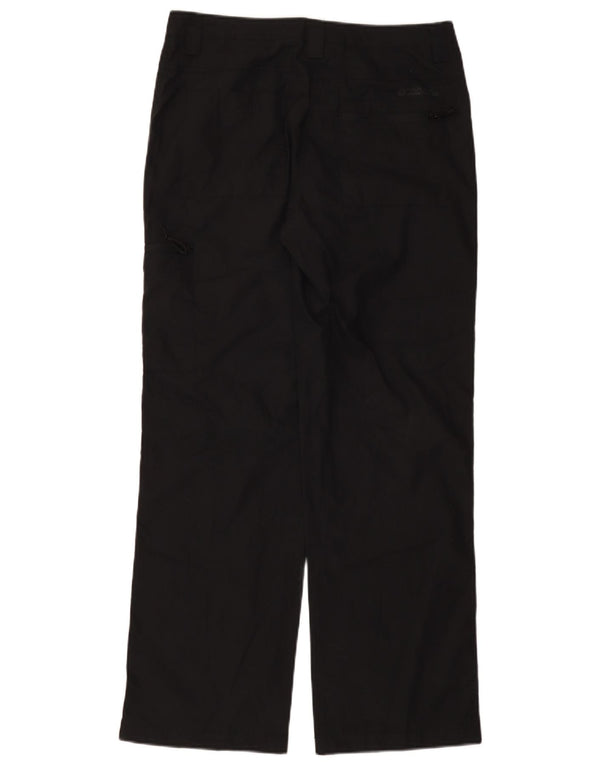 Pantaloni cargo dritti da donna Mountain Warehouse UK 10 Small W30 L30 Neri