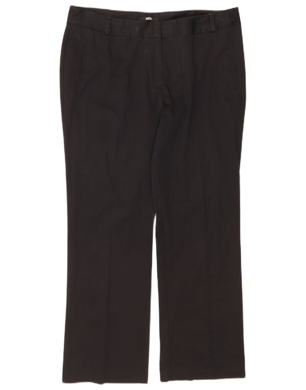 Pantaloni casual Bootcut da donna Marks & Spencer UK 16 Large W38 L30 Neri
