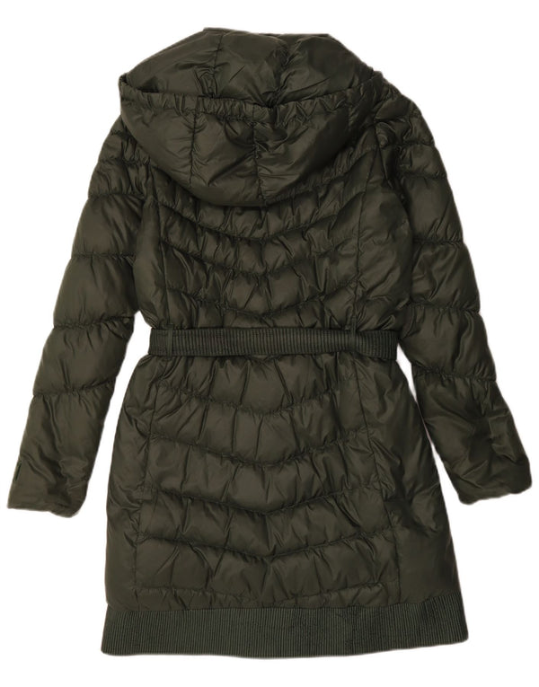 Piumino Donna Liu Jo con Cappuccio IT 40 Small Verde Poliammide