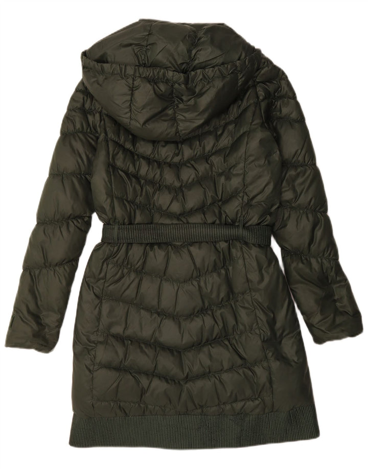 Piumino Donna Liu Jo con Cappuccio IT 40 Small Verde Poliammide