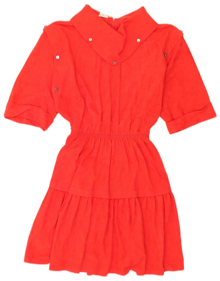 Abito a trapezio da donna C&A EU 34 XS rosso acetato