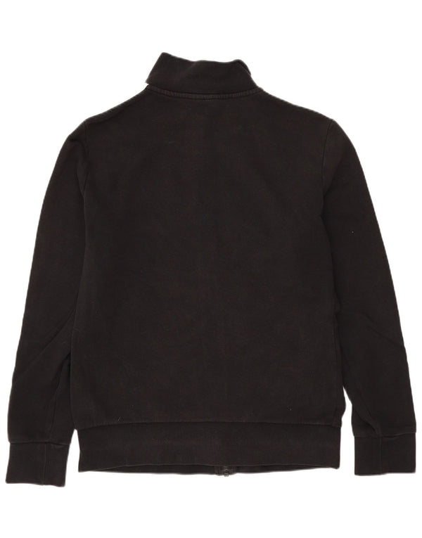 Giacca da ginnastica da donna Adidas UK 8/10 piccola in cotone nero