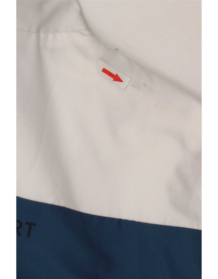 Giacca da ginnastica da uomo con grafica Lacoste taglia 3 piccola blu color block