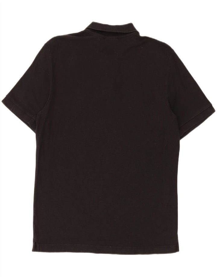 Polo da uomo FILA in cotone nero medio