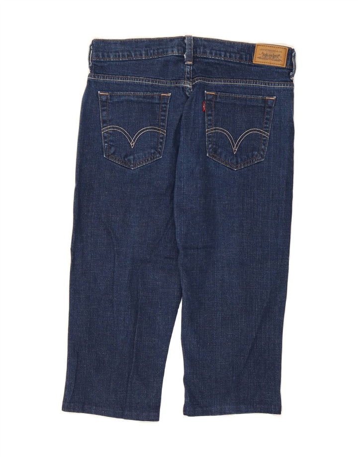 LEVI'S Womens 515 Capri Jeans US 8 Medium  Blue Cotton Vintage Levi's and Second-Hand Levi's from Messina Hembry 