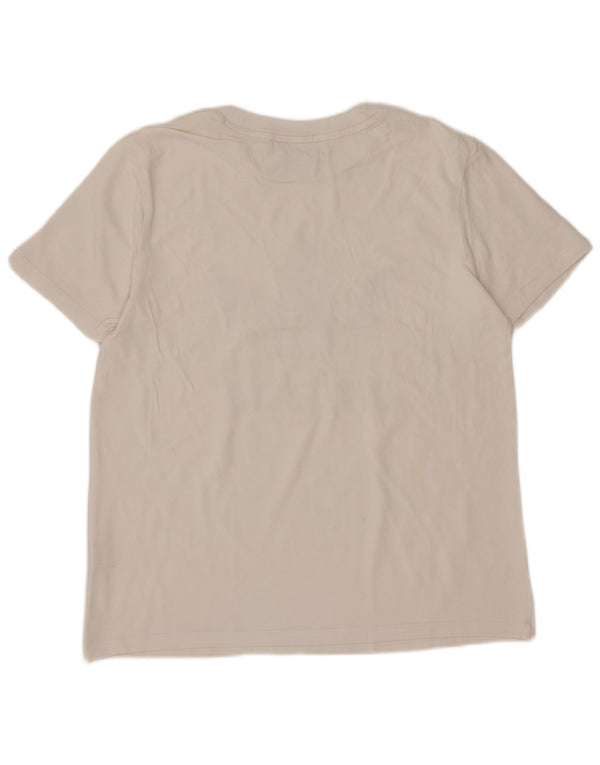 T-shirt grafica da donna Adidas Top UK 12 Medium White