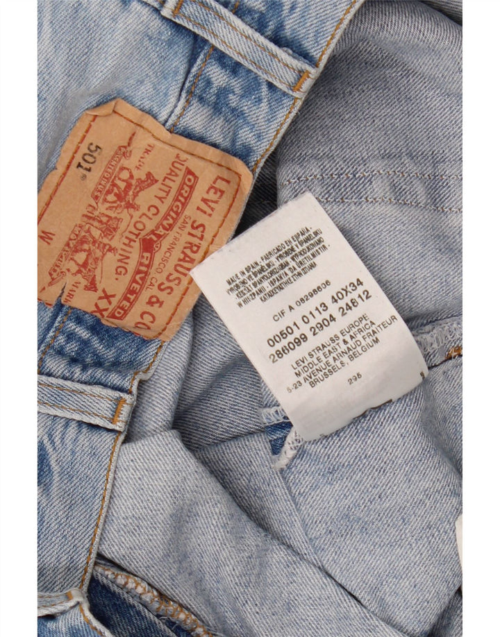 Levi's Uomo 501 Jeans dritti W40 L28 Cotone Blu