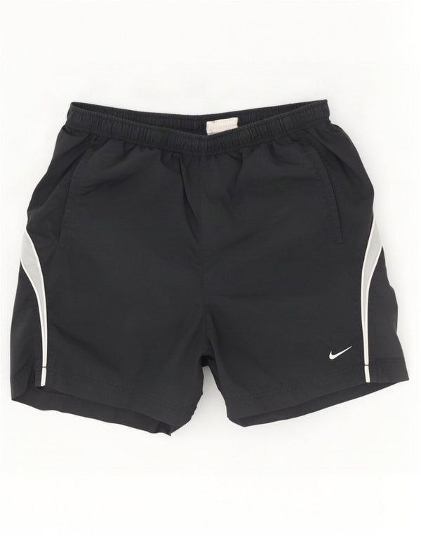 Pantaloncini sportivi Nike da uomo XL in nylon color block nero