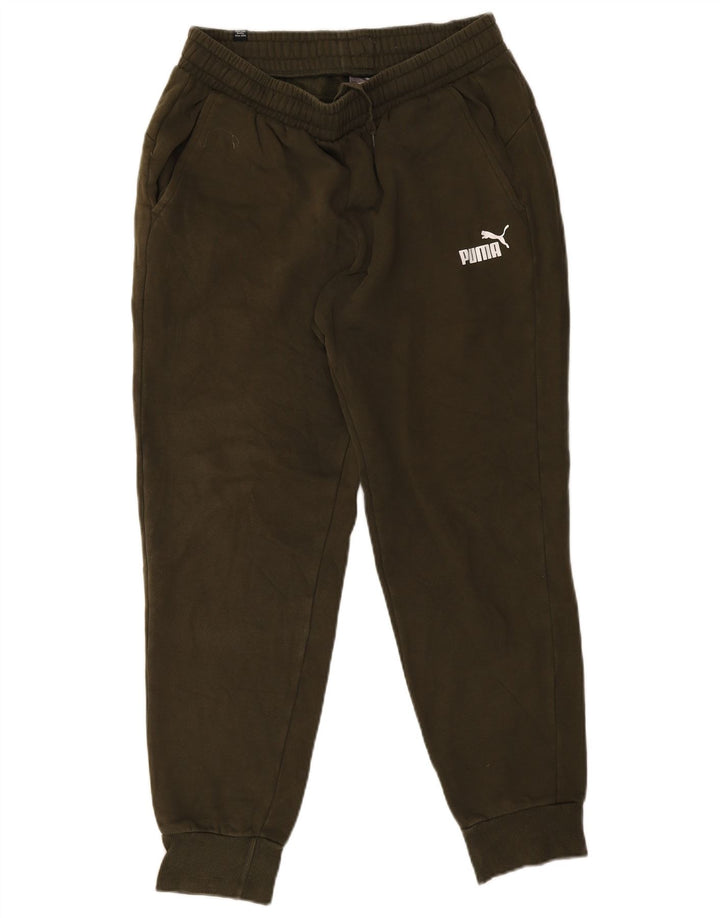 Pantaloni da tuta da uomo Puma Joggers grandi in cotone kaki