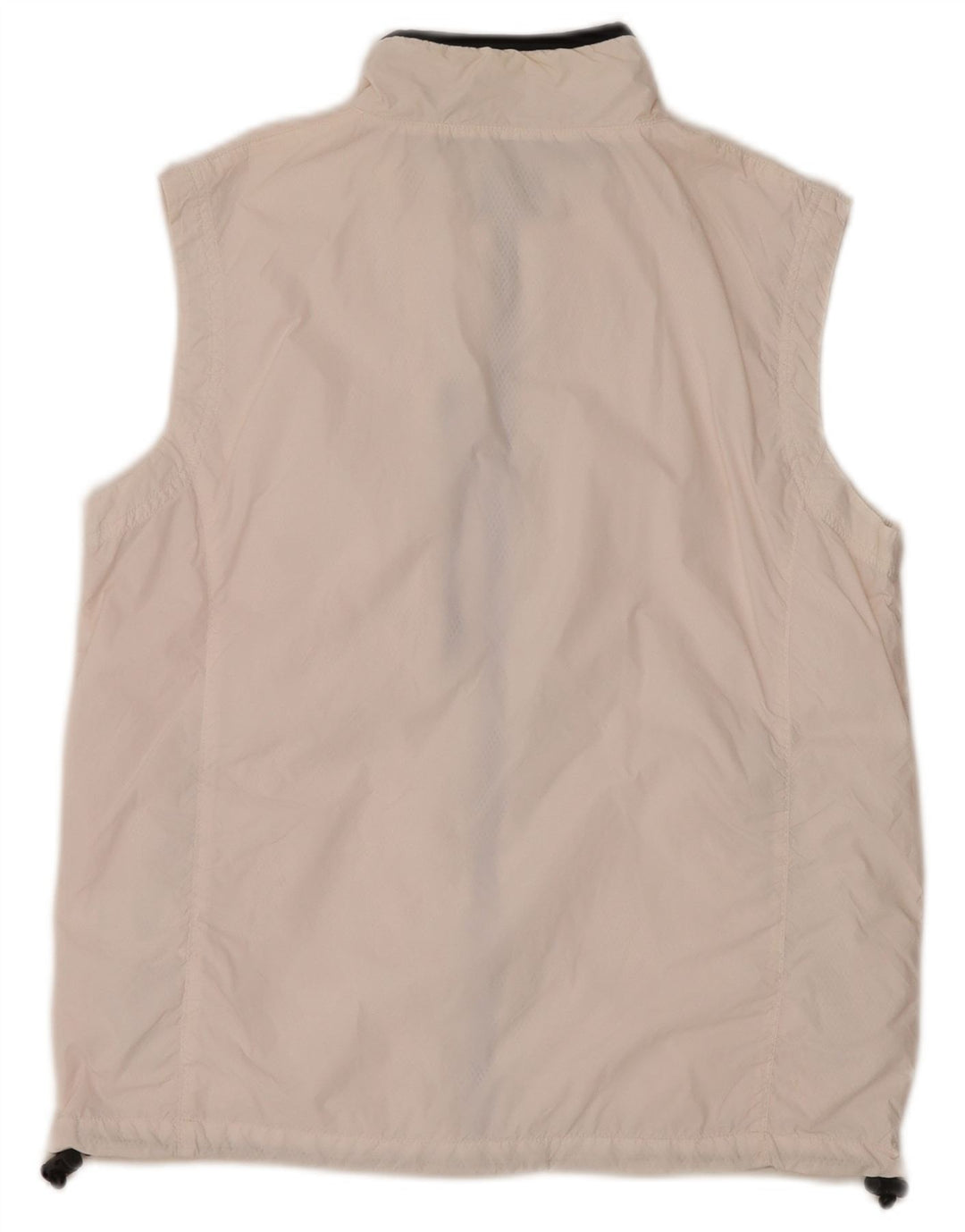 SERGIO TACCHINI Giacca da tuta senza maniche da donna IT 46 Large Bianca