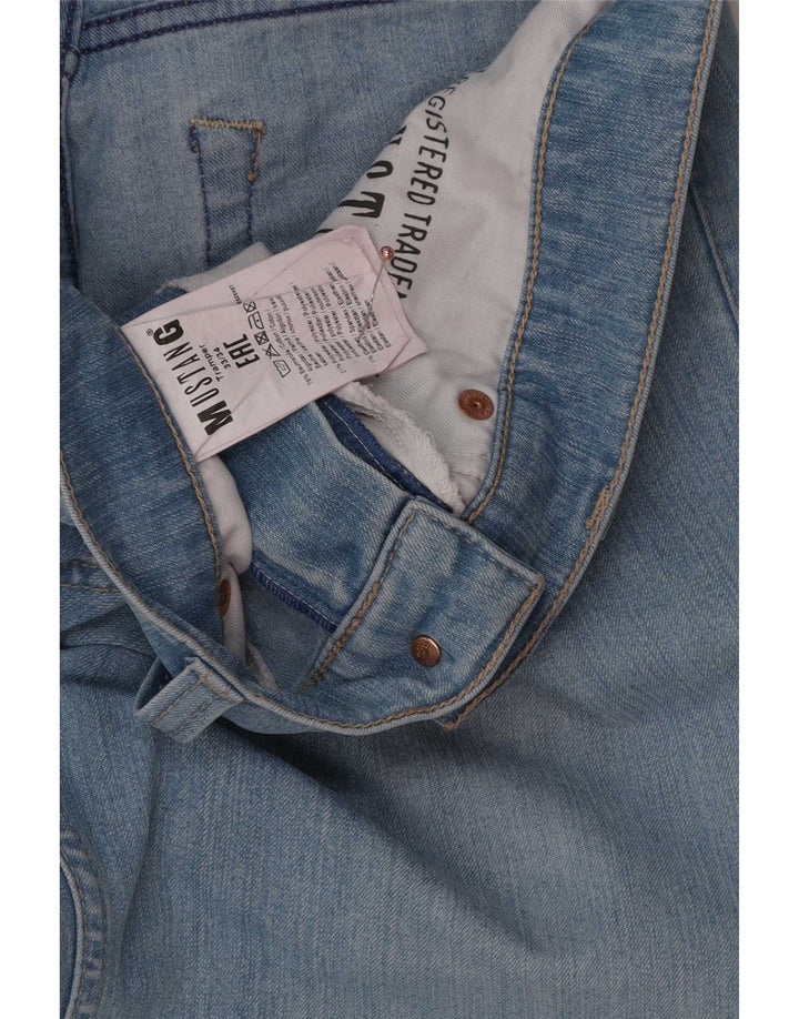 Jeans dritti Tramper da uomo Mustang W33 L34 cotone blu