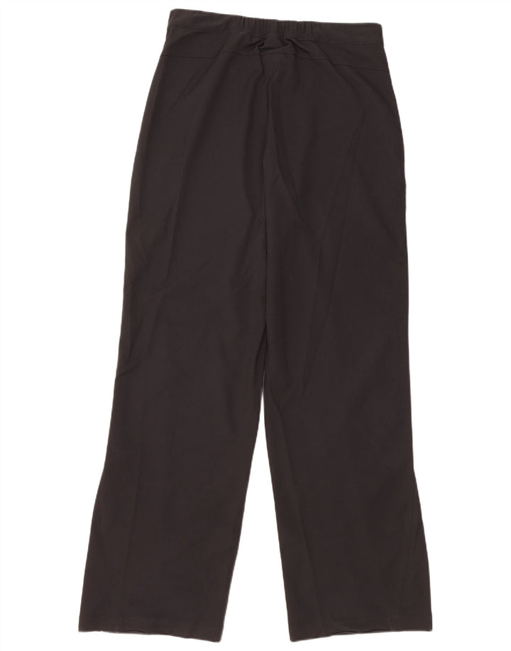 Pantaloni da tuta da donna ADIDAS UK 14 poliestere nero medio