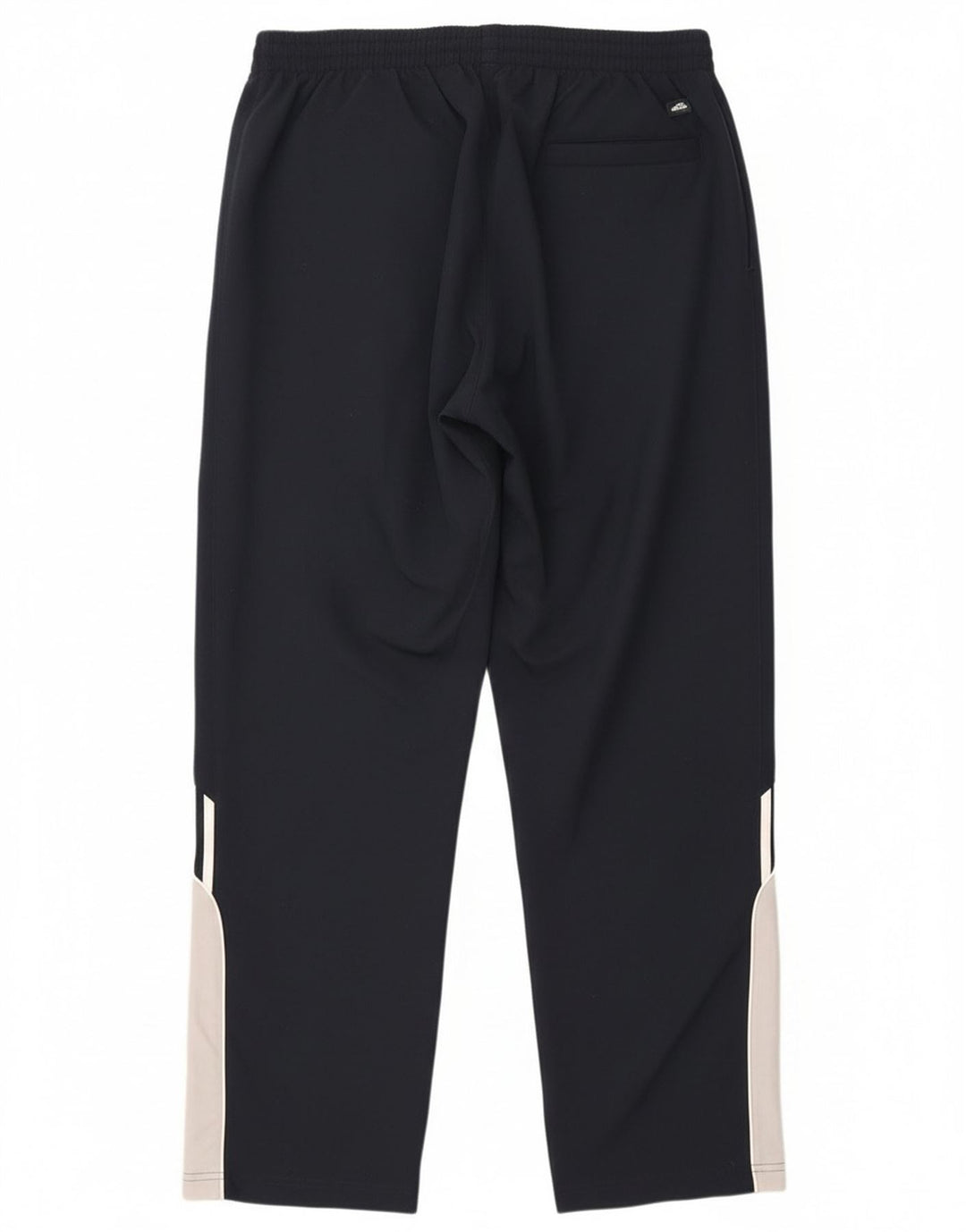 Pantaloni da tuta da uomo Adidas Large in poliestere color block blu navy