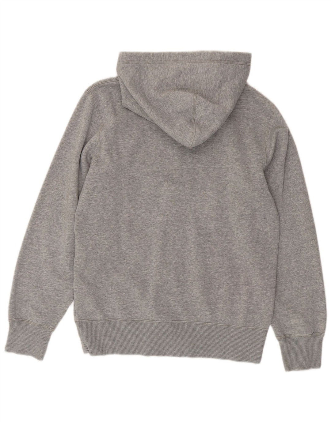 Felpa con cappuccio e zip grafica Nike da uomo piccola in cotone grigio