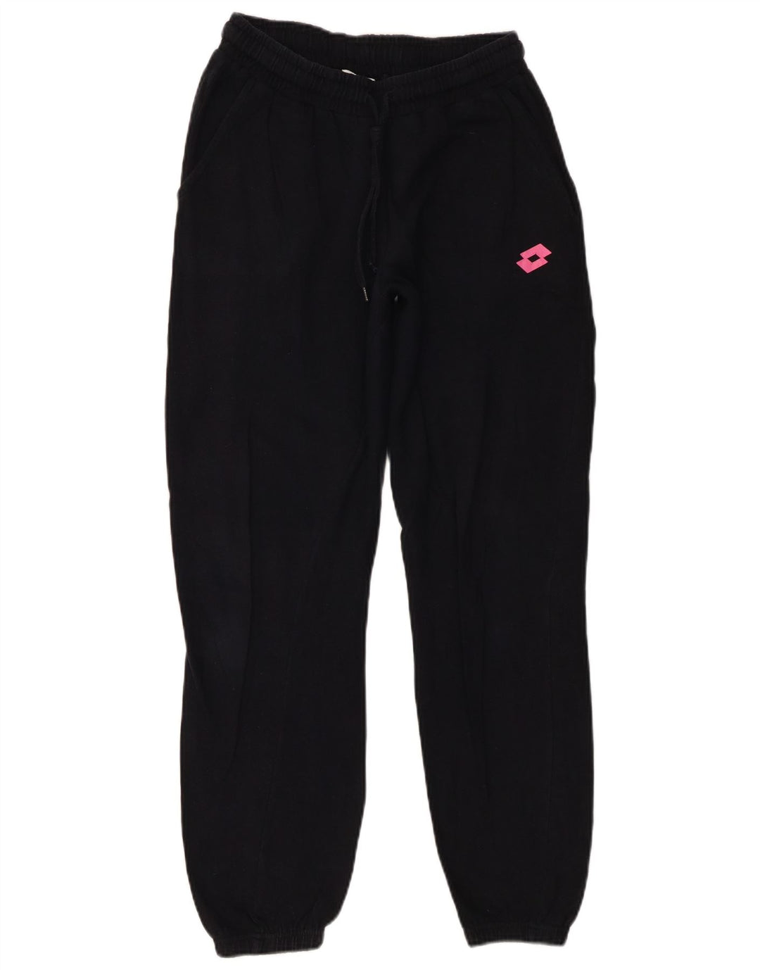 Pantaloni da tuta da donna LOTTO Joggers UK 10 piccoli cotone nero