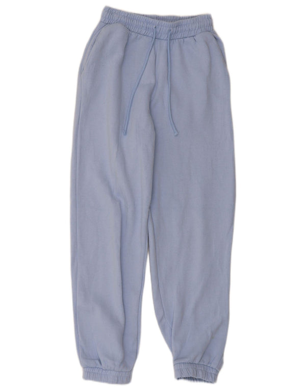 Pantaloni da tuta da donna Zara Joggers UK 8 Small Blu Poliestere