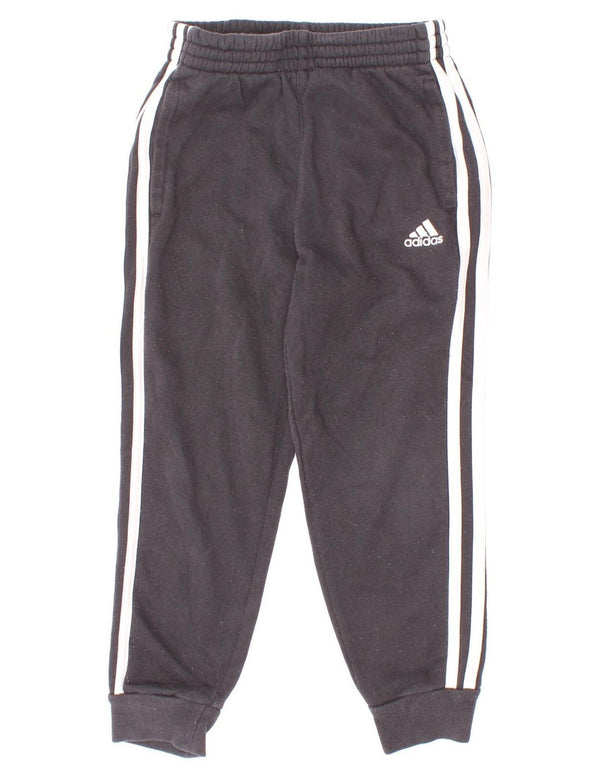 Pantaloni della tuta da ragazzo Adidas Joggers 5-6 anni in cotone nero