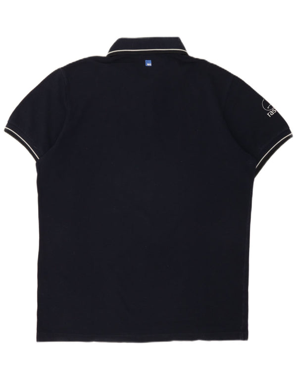 Polo da uomo Refrigiwear XL in cotone blu navy