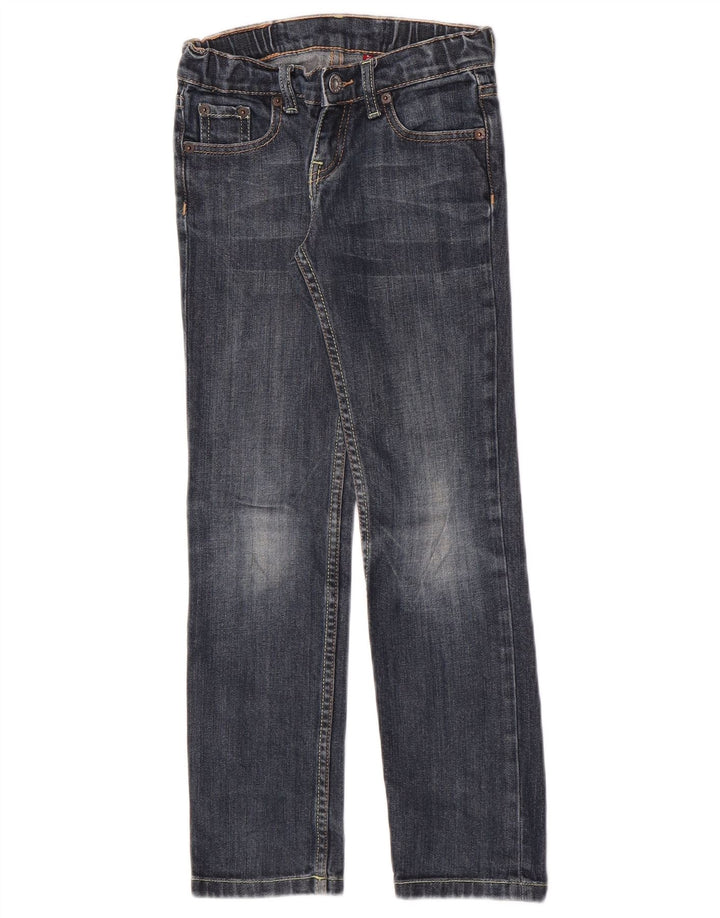 Jeans dritti per ragazzi Levi's 7-8 anni W22 L23 cotone blu navy