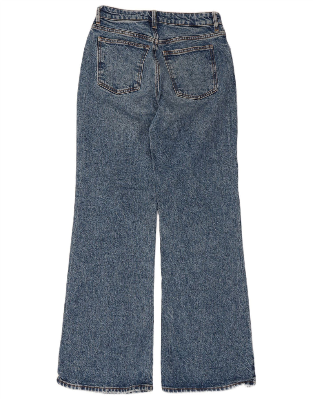 Jeans svasati rilassati da donna Topshop W26 L30 cotone blu