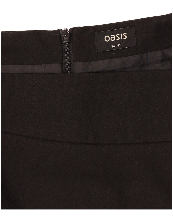 Gonna dritta da donna Oasis UK 16 grande W34 nera