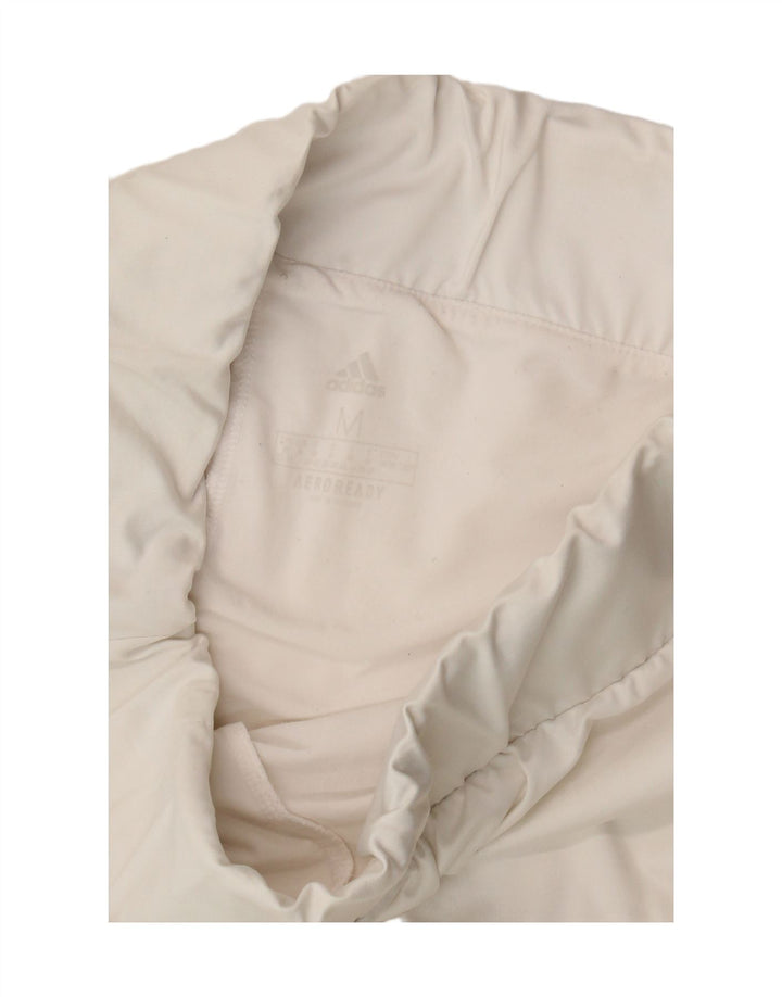 Gonna Adidas Donna UK 12/14 Medium Bianco Colorblock