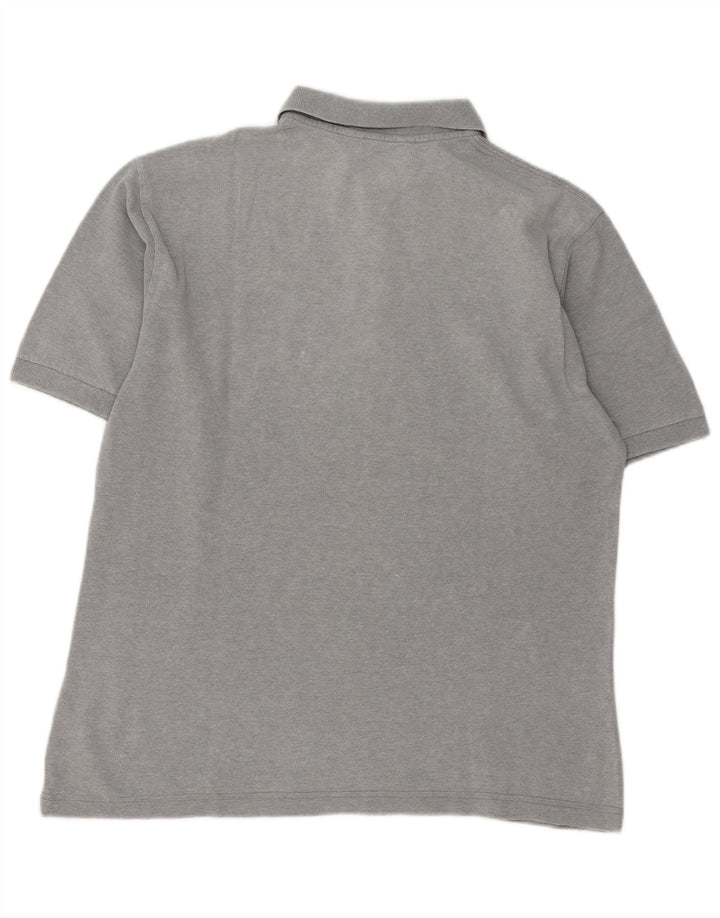 Polo Kappa Uomo Large in Cotone Grigio