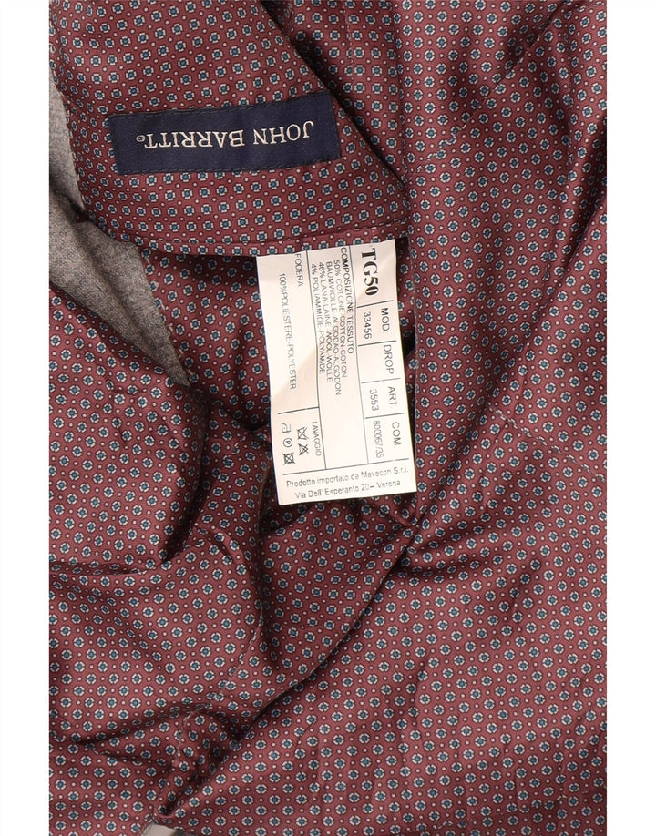 Giacca blazer a 2 bottoni da donna John Barritt IT 50 XL cotone grigio