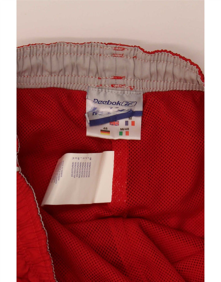 Pantaloni da tuta Reebok Capri da uomo piccoli rossi