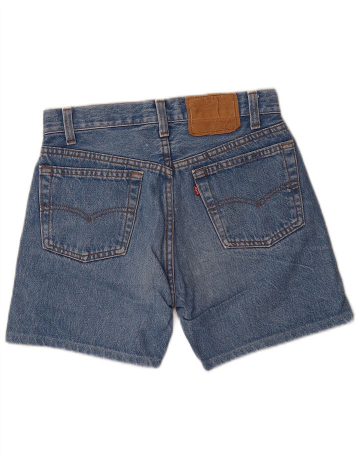 Pantaloncini di jeans Levi's 501 da donna W28 Blu medio