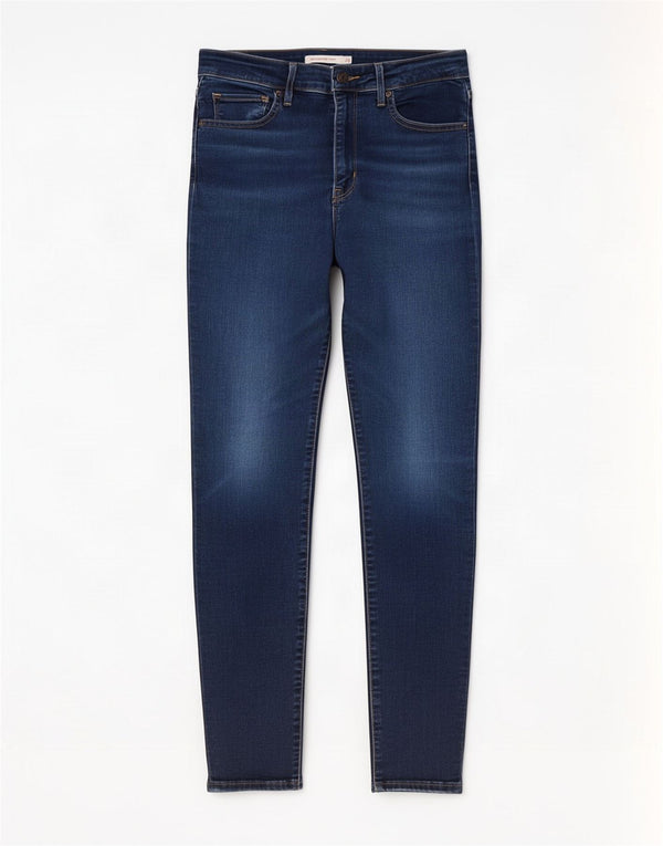 Jeans skinny a vita alta Levi's 721 da donna W29 L30 in cotone blu