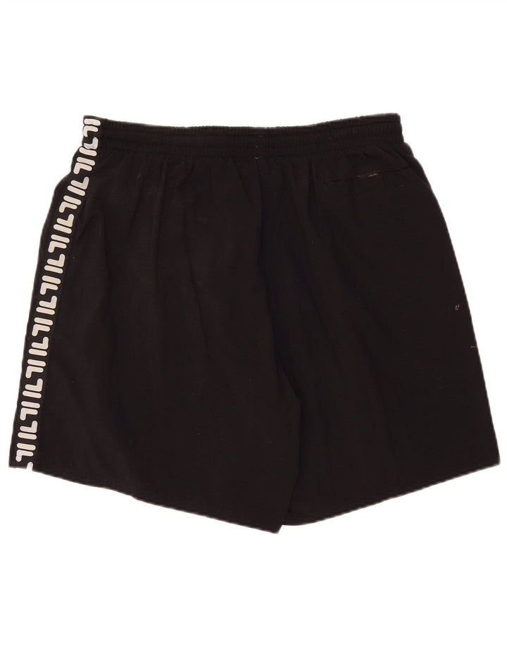 Pantaloncini da bagno grafici da uomo Fila XL neri