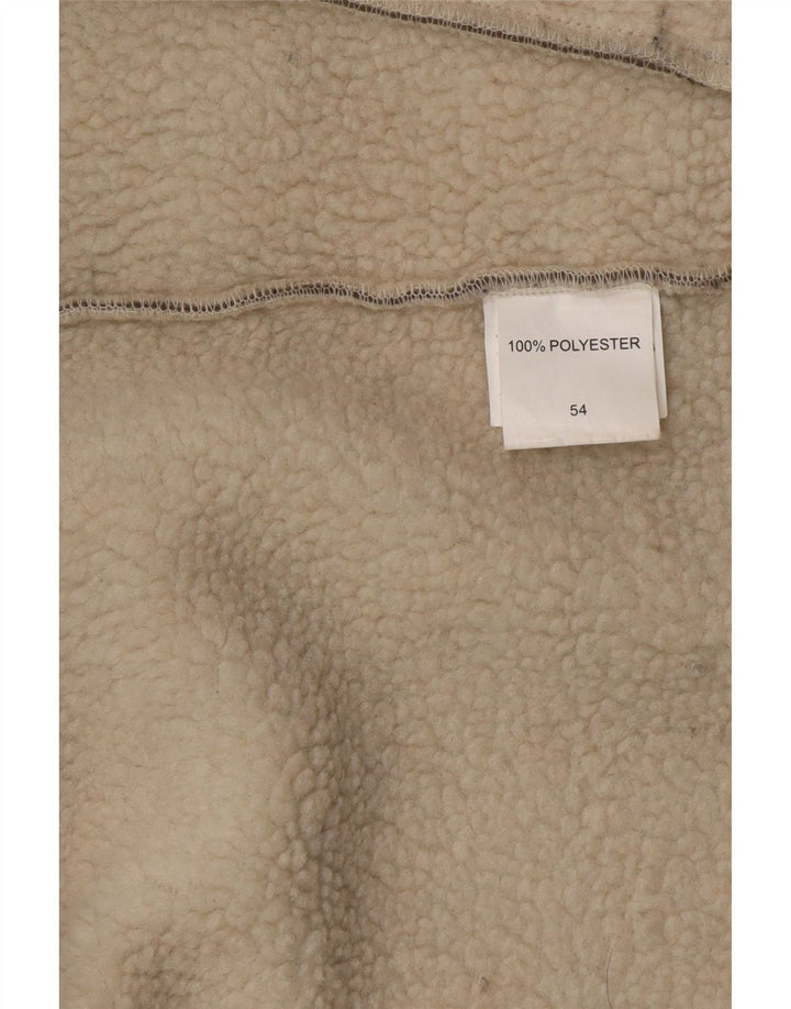 Giacca in pile da uomo Klepper IT 54 2XL Poliestere color block marrone