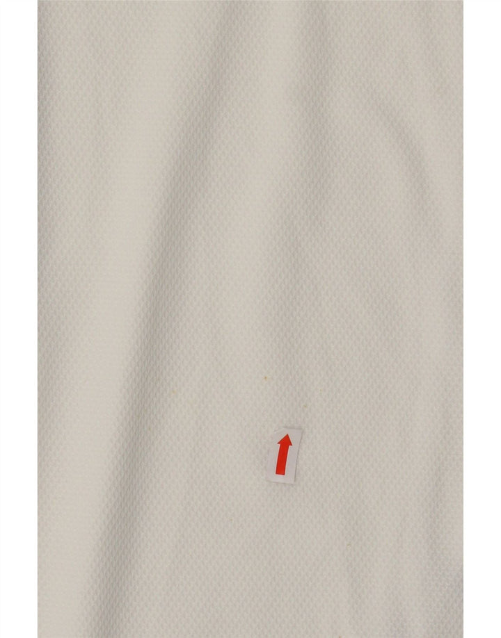 Polo da uomo AUSTRALIAN L'ALPINA IT 56 3XL Poliestere color block bianco