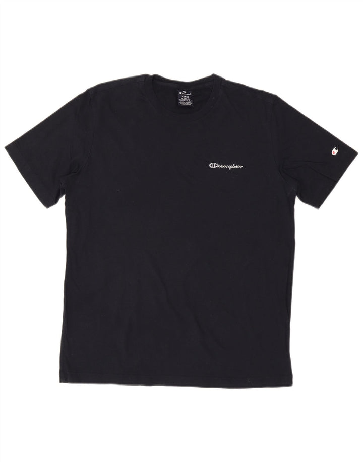 T-shirt da uomo CHAMPION Top grande blu navy