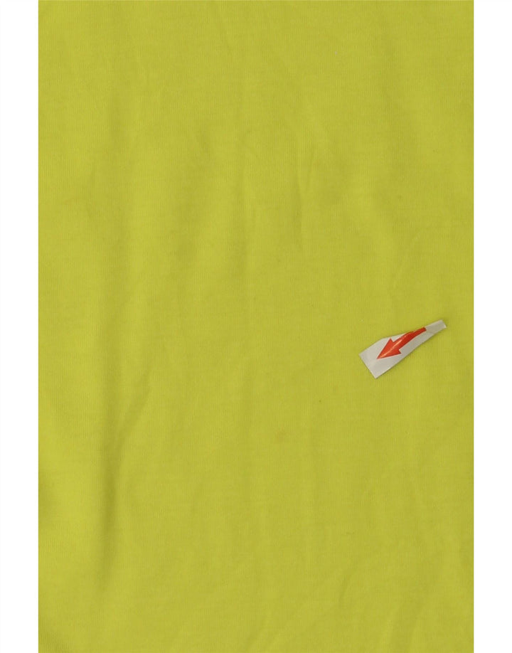 T-shirt grafica da uomo Asics Top XL verde poliestere