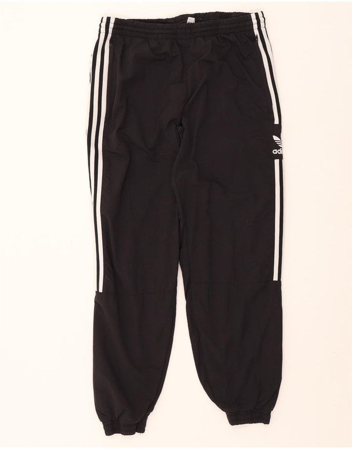 Pantaloni da tuta da uomo ADIDAS Joggers medio poliestere nero