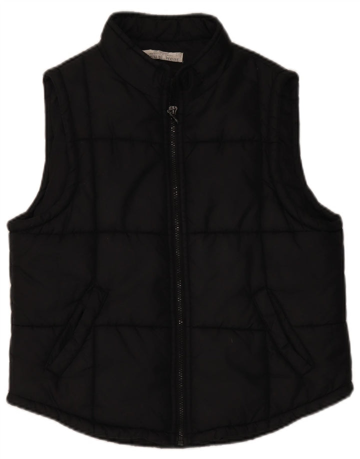Gilet imbottito da donna St. Bernard UK 14 grande in nylon nero